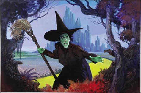 Realistic wicked witch from the west